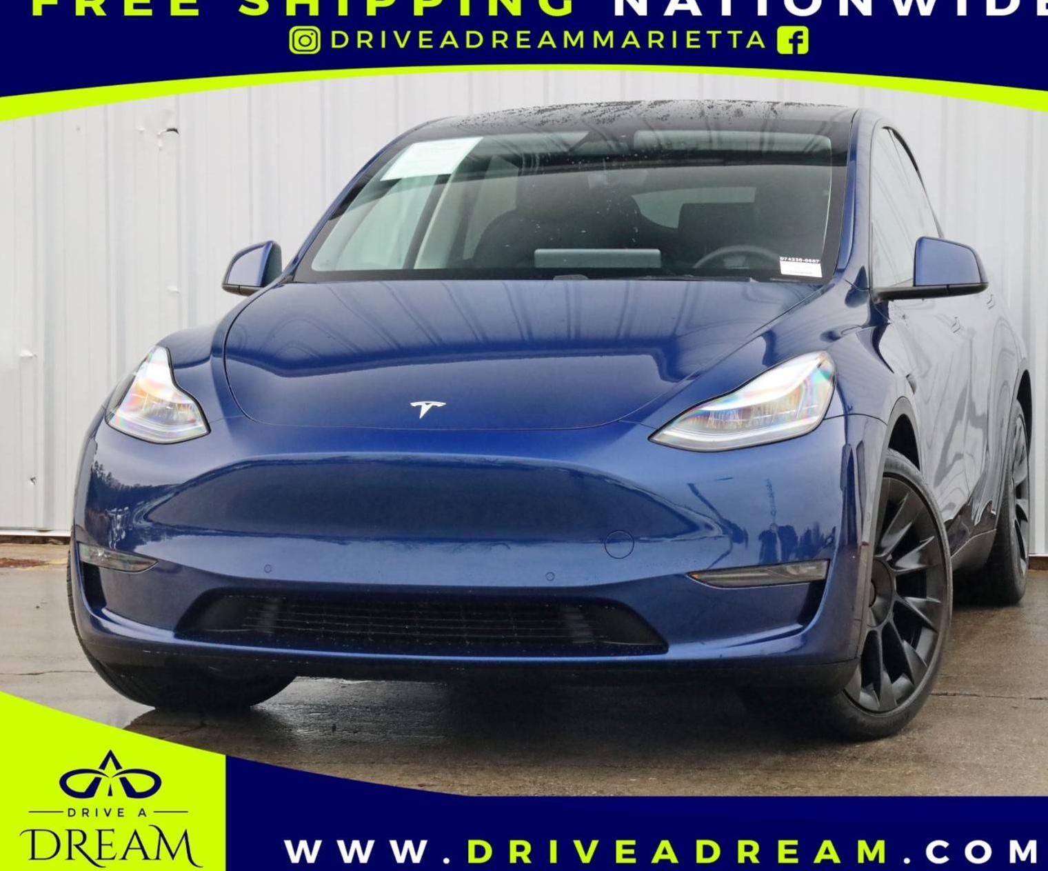 TESLA MODEL Y 2021 5YJYGDEE9MF074230 image